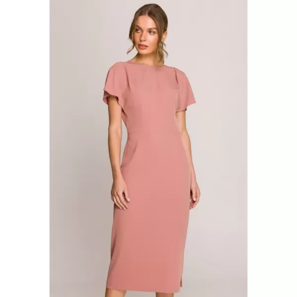  Dámské šaty STYLOVE S398 ROSE 