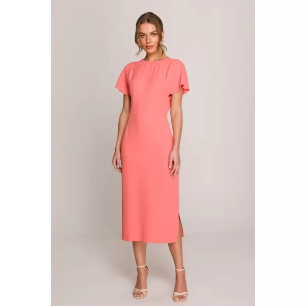  Dámské šaty STYLOVE S398 ORANGE 