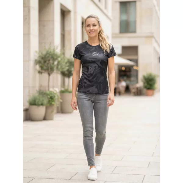  Dámské funkční triko premium ALTISPORT VOJ/ALW096TR01 ČERNÁ 
