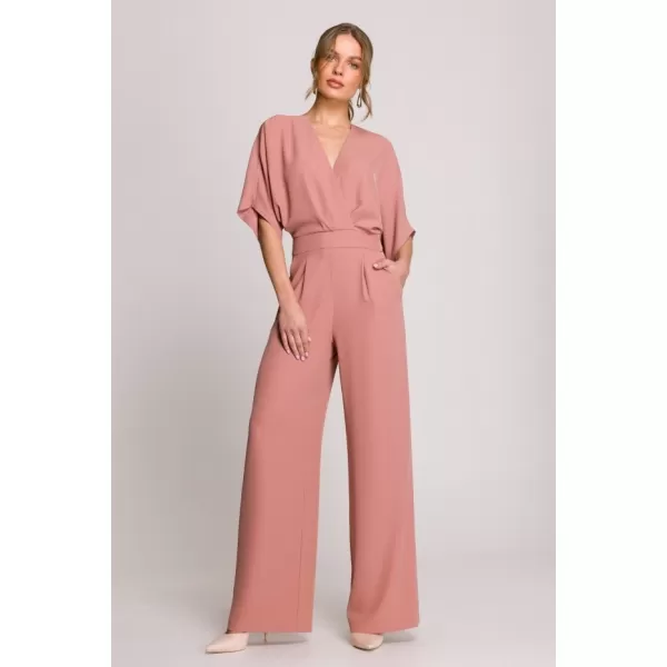  Dámský overal STYLOVE S395 ROSE 