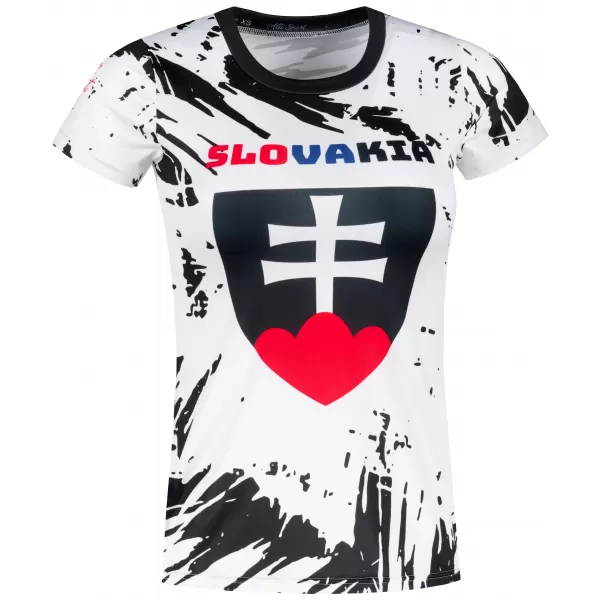  Dámské funkční triko premium ALTISPORT VOJ/ALW036SL/TR01 ABSTRAKCE 