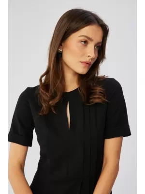 Dámské šaty STYLOVE S361 BLACK