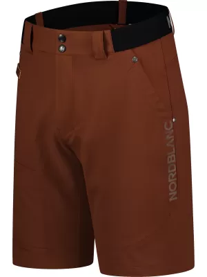 Pánské kraťasy NORDBLANC CLIMBHIGH NBSPM8197 HNĚDÁ