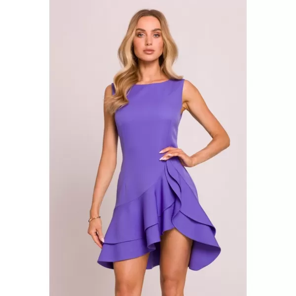  Dámské šaty MOE M850 LIGHT PURPLE 