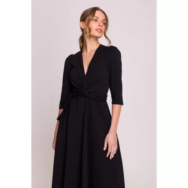  Dámské šaty STYLOVE S404 BLACK 