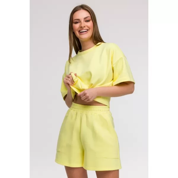  Dámské šortky BEWEAR B295 LEMON 