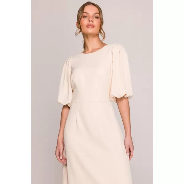  Dámské šaty STYLOVE S400 CREAM 