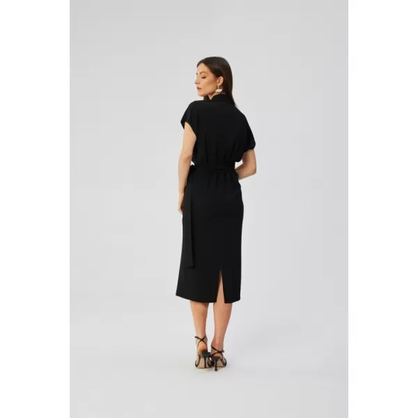  Dámské šaty STYLOVE S363 BLACK 