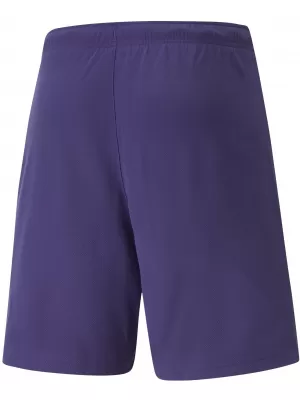 Pánské kraťasy PUMA TEAMRISE SHORT 704942_10 PRISM VIOLET/PUMA WHITE