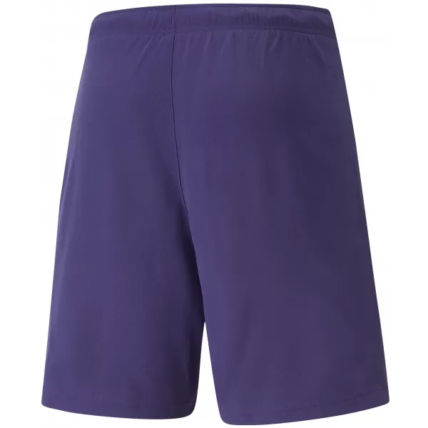  Pánské kraťasy PUMA TEAMRISE SHORT 704942_10 PRISM VIOLET/PUMA WHITE 
