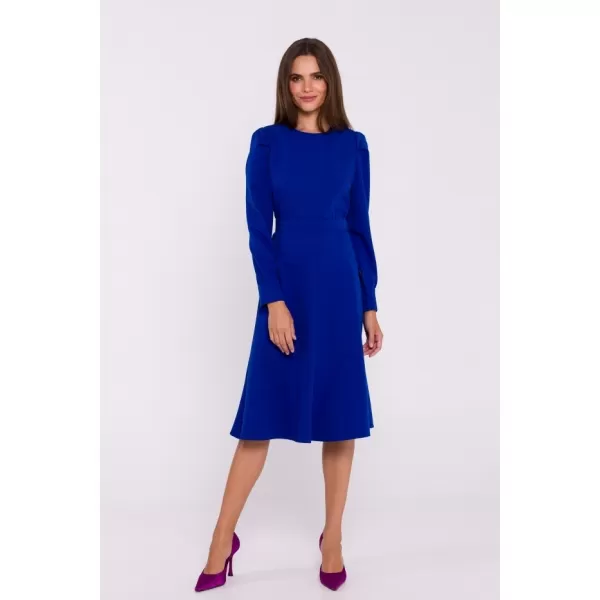  Dámské šaty STYLOVE S378 ROYAL BLUE 