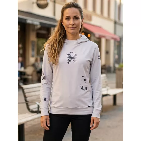  Dámská funkční mikina premium ALTISPORT VOJ/ALW077MI01 ŠEDOČERNÁ 