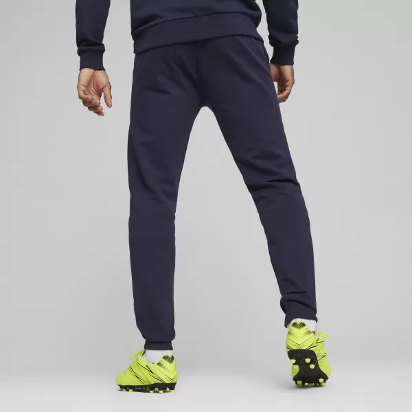  Pánské kalhoty PUMA TEAMGOAL CASUALS PANTS 658598_06 PUMA NAVY/PUMA WHITE 