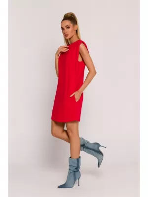 Dámské šaty MOE M789 RED