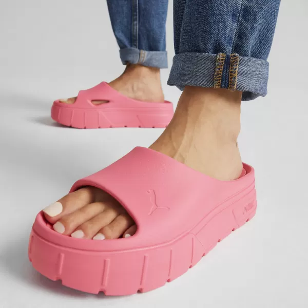  Dámské pantofle PUMA MAYZE STACK INJEX WNS 389454_08 FAST PINK 