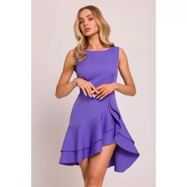  Dámské šaty MOE M850 LIGHT PURPLE 