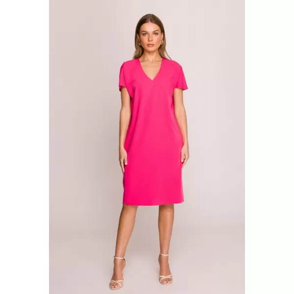  Dámské šaty STYLOVE S392 PINK 