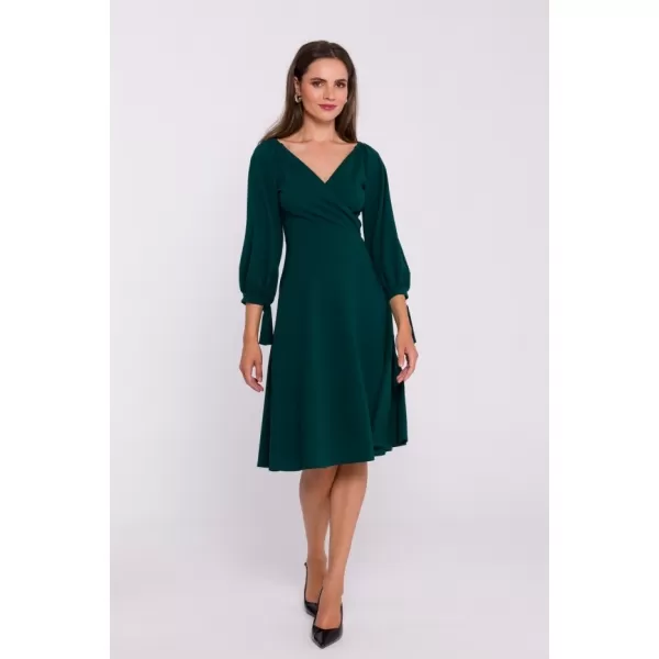  Dámské šaty STYLOVE S383 GREEN 