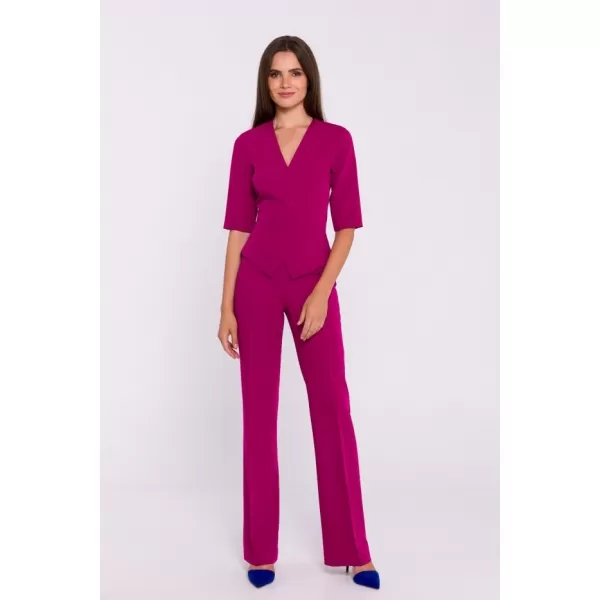  Dámský overal STYLOVE S377 PLUM 
