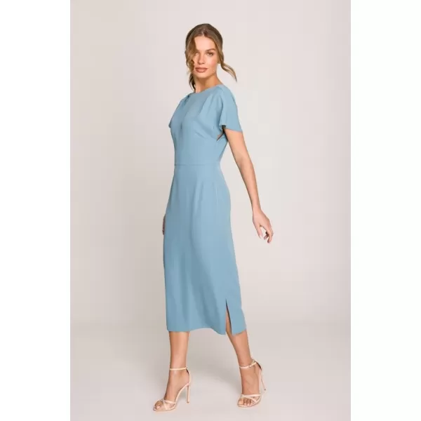  Dámské šaty STYLOVE S398 SKY BLUE 