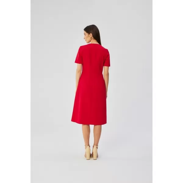  Dámské šaty STYLOVE S361 RED 
