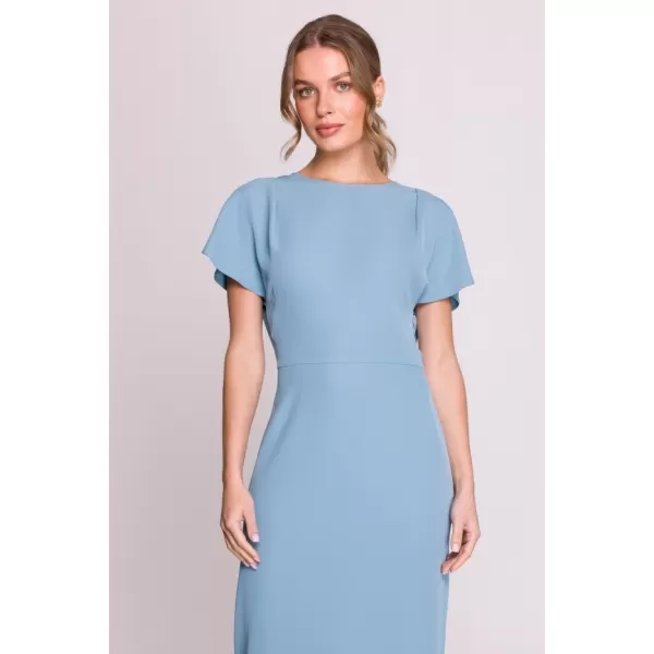  Dámské šaty STYLOVE S398 SKY BLUE 