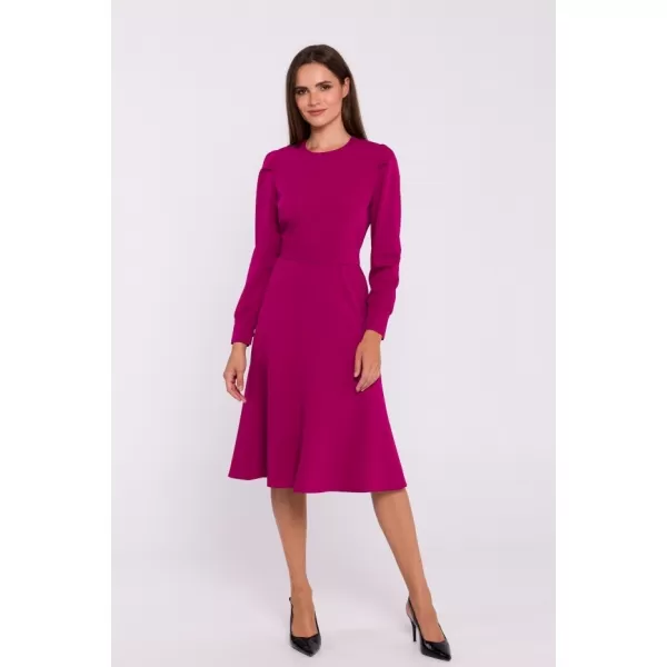  Dámské šaty STYLOVE S378 PLUM 