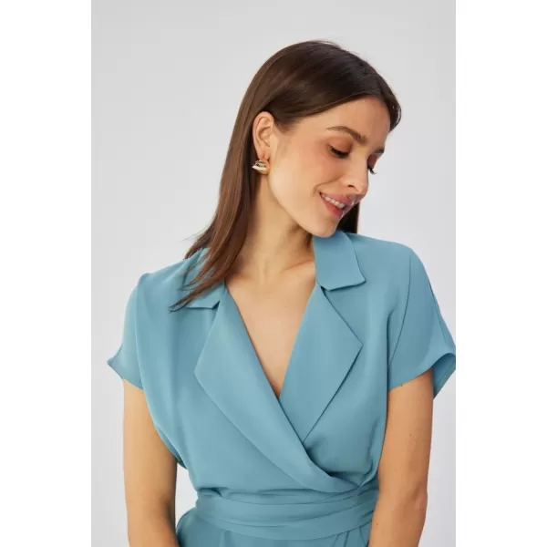  Dámské šaty STYLOVE S363 SKY BLUE 