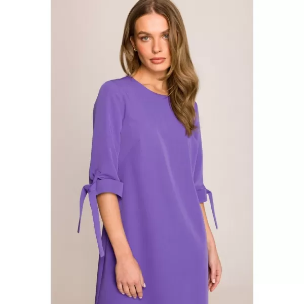  Dámské šaty STYLOVE S393 PURPLE 