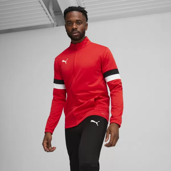  Pánská tepláková souprava PUMA TEAMRISE TRACKSUIT 658653_01 PUMA RED/PUMA BLACK 