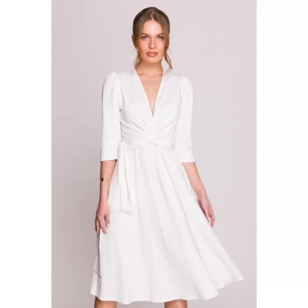  Dámské šaty STYLOVE S404 ECRU 