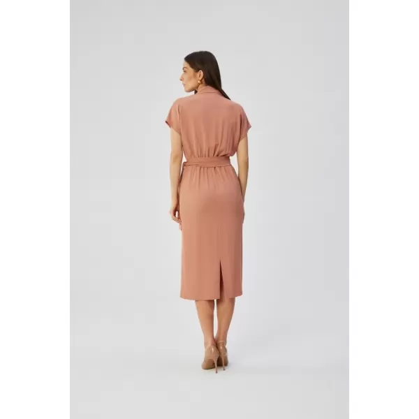  Dámské šaty STYLOVE S363 ROSE 