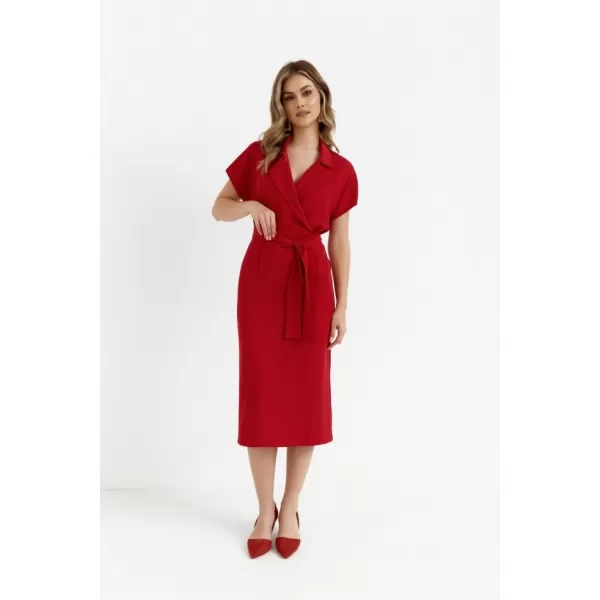 Dámské šaty STYLOVE S363 RED 