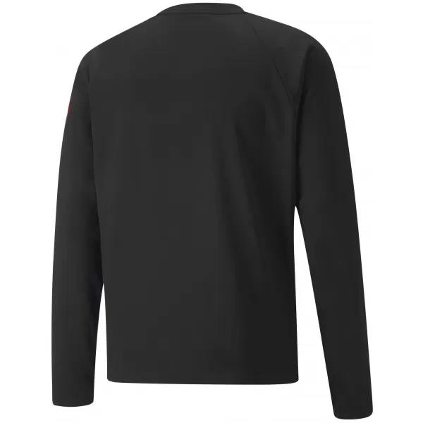  Pánská mikina PUMA TEAMLIGA TRAINING SWEAT 657238_03 PUMA BLACK/PUMA WHITE 