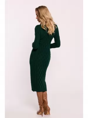 Dámské šaty MOE M824 GREEN