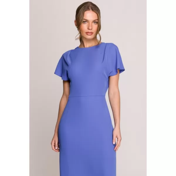  Dámské šaty STYLOVE S398 BLUE 