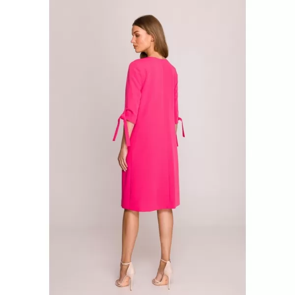  Dámské šaty STYLOVE S393 PINK 