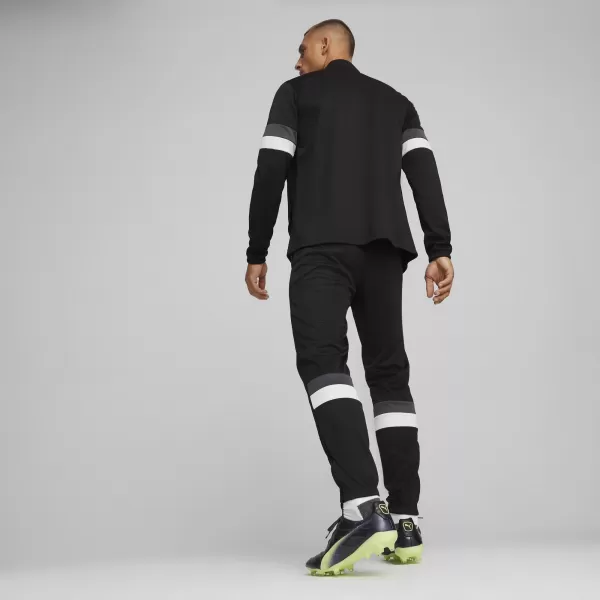  Pánská tepláková souprava PUMA TEAMRISE TRACKSUIT 658653_03 PUMA BLACK/PUMA BLACK 