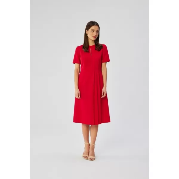  Dámské šaty STYLOVE S361 RED 