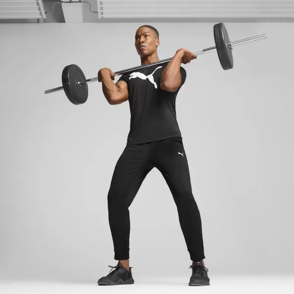  Pánské triko PUMA M TAD ESS SOLID CAT TEE CF 525921_01 PUMA BLACK 