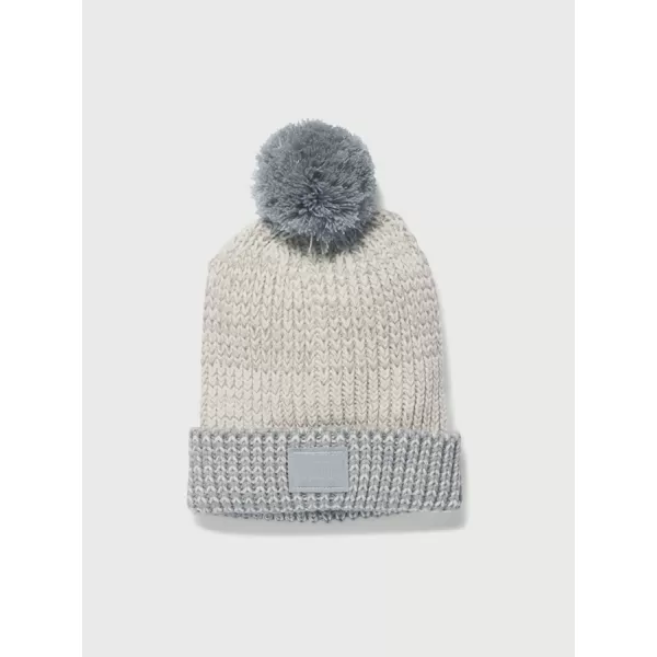  Dívčí čepice UNDER ARMOUR GIRLS SHIMMER POM BEANIE 1281867-130 ŠEDÁ 