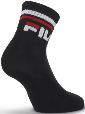 Ponožky FILA QUARTER 3-PACK F9398 BLACK