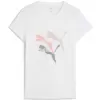 Dámské triko PUMA GRAPHICS BRANDED LEAF TEE 685082_02 PUMA WHITE
