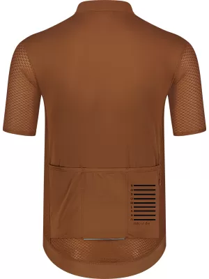 Pánský cyklo dres NORDBLANC WONDERMENT NBSMF8215 HNĚDÁ