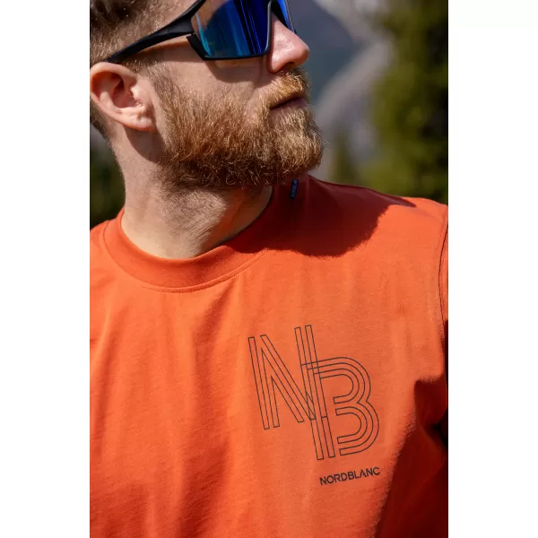  Pánské triko NORDBLANC NBSMT8161 ORANŽOVÁ 