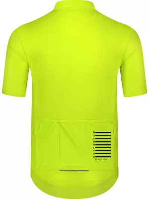 Pánský cyklo dres NORDBLANC WONDERMENT NBSMF8215 ŽLUTÁ