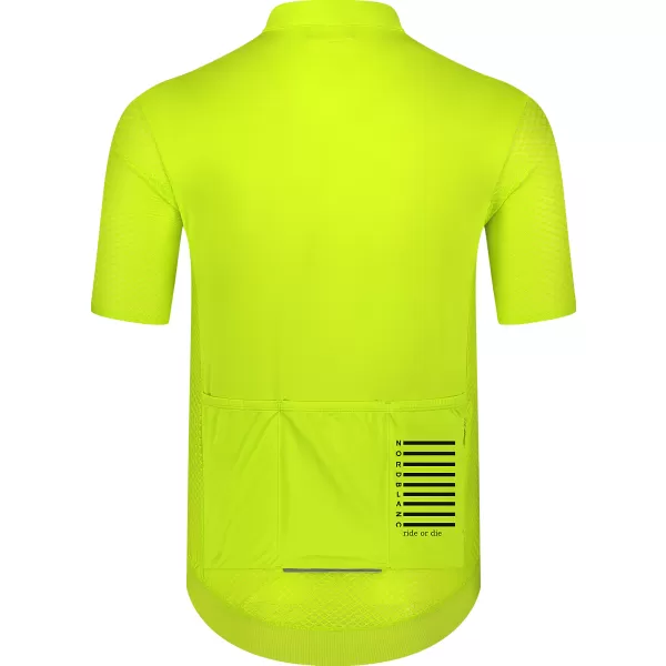  Pánský cyklo dres NORDBLANC WONDERMENT NBSMF8215 ŽLUTÁ 