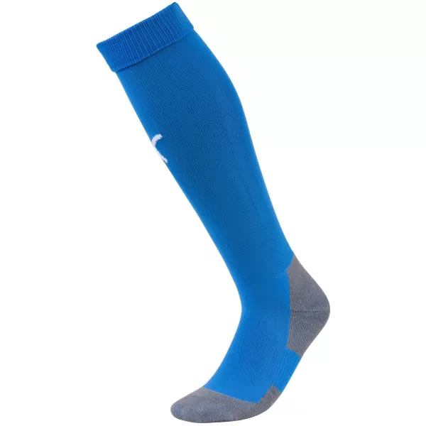  Pánské fotbalové ponožky PUMA TEAM LIGA SOCKS CORE 703441_02 ELECTRIC BLUE L/PUMA WHITE 