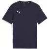 Dětské triko PUMA TEAMGOAL CASUALS TEE JR 658616_06 PUMA NAVY/PUMA WHITE