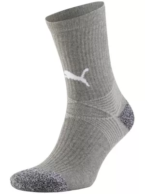 Pánské fotbalové ponožky PUMA TEAMLIGA TRAINING SOCKS 657270_51 MEDIUM GRAYHEATHER/PUMAWHITE